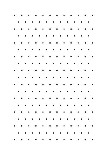 Papel Isométrico de Puntos 1cm Carta