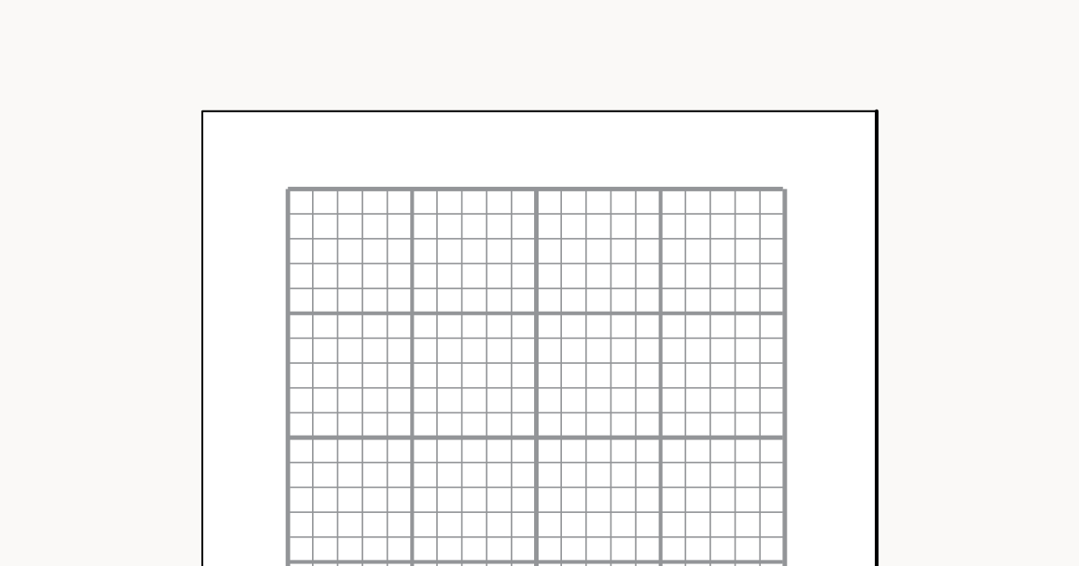 Millimeterpapier – Kostenlos als PDF ausdrucken