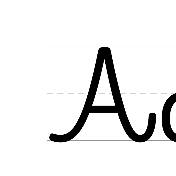 Alfabet po śladzie — podgląd pliku PDF do druku