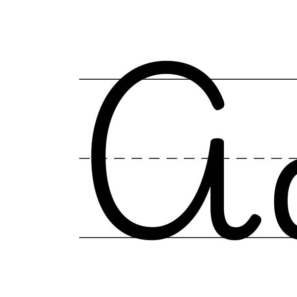 Alfabeto para treinar — pré-visualização do PDF para imprimir