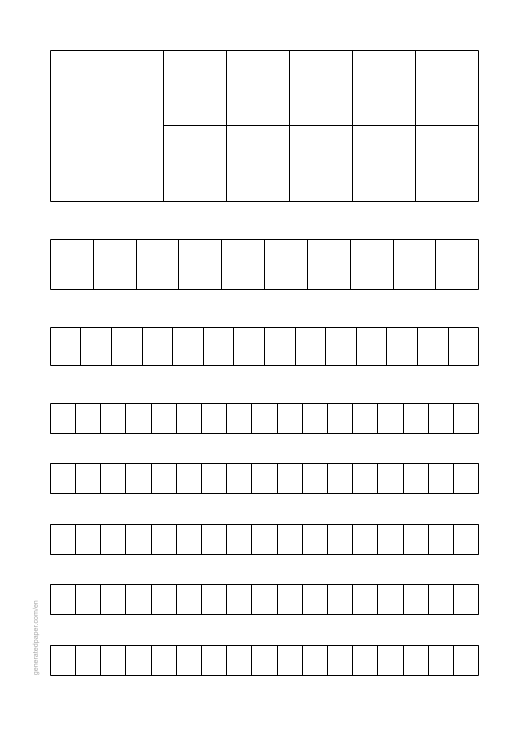Template for Learning Letters